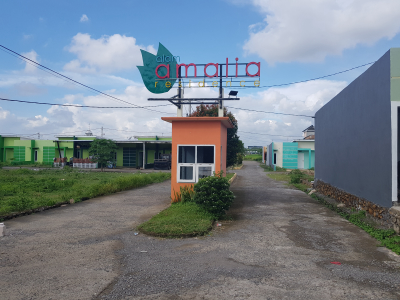 foto gerbang perumahan Alam Amalia Residence