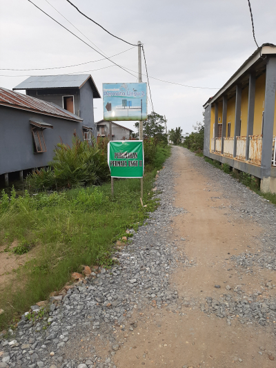 foto gerbang perumahan PERMATA UNGU II