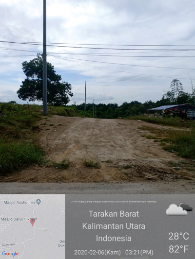 foto gerbang perumahan GRIYA OKE PERMAI 