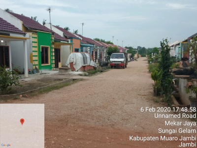foto gerbang perumahan Hafis jaya 3