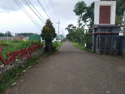 foto gerbang perumahan Karangploso View