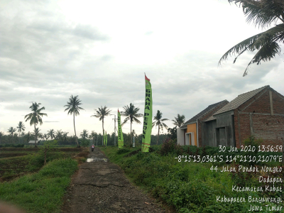 foto gerbang perumahan Graha pesona