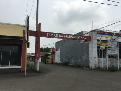 foto gerbang perumahan TAMAN BANJARWANGUNAN