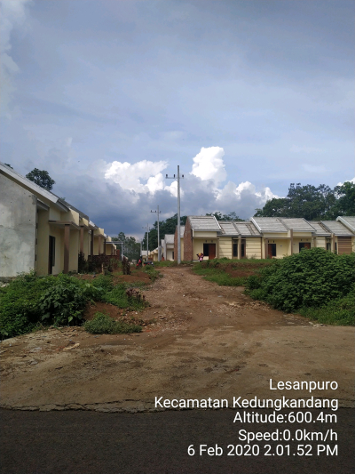 foto gerbang perumahan RICH GARDEN REGENCY