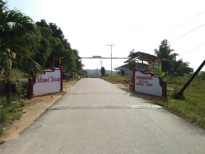 foto gerbang perumahan MUTIARA KERINCI INDAH