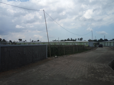 foto gerbang perumahan TAENG VILLAGE 