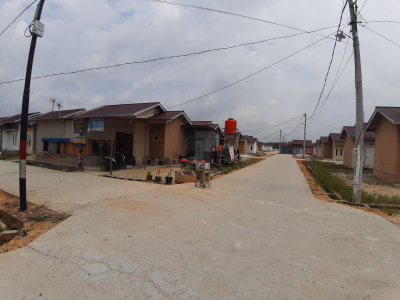 foto gerbang perumahan Cempaka Arimbi Residence