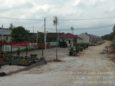 foto gerbang perumahan ISTANA MADANI RESIDENCE