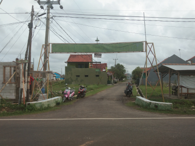 foto gerbang perumahan Bumi Cinde Raya