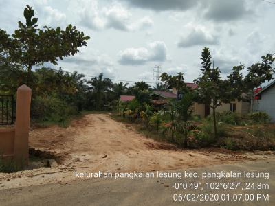 foto gerbang perumahan Taman Lesung Indah