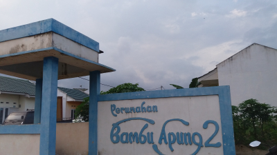 foto gerbang perumahan BAMBU APUNG 2
