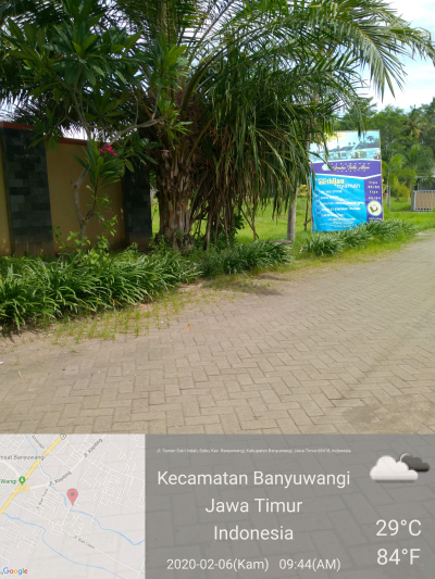 foto gerbang perumahan GRAHA TIRTA ALAM