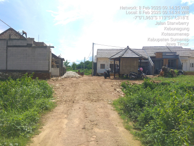 foto gerbang perumahan Griya Bukit Mas 1