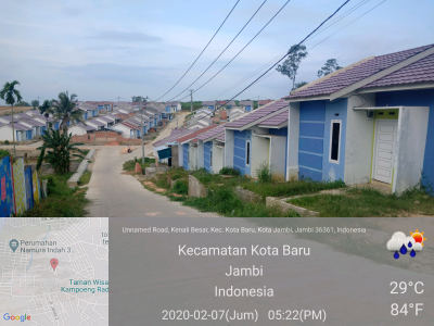 foto gerbang perumahan JAVANA CITY LIGHT