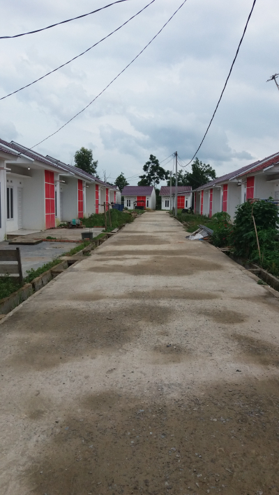 foto gerbang perumahan GRIYA MERAH PUTIH