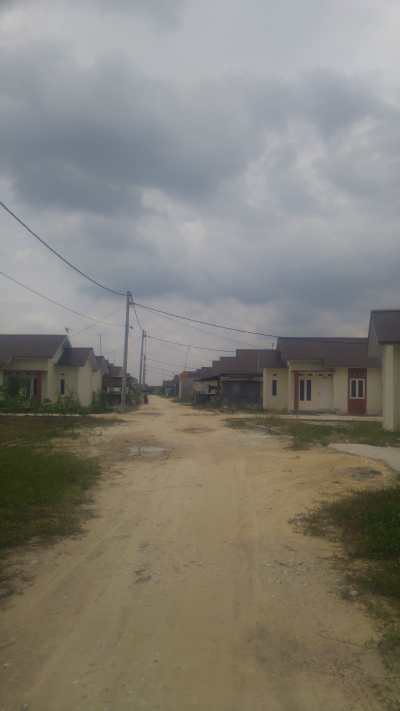 foto gerbang perumahan Pondok indah kualu
