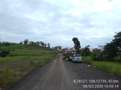 foto gerbang perumahan Tirta Quanta