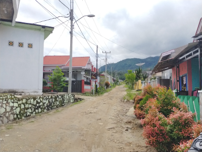 foto gerbang perumahan Lembah Nan Indah Tahap III