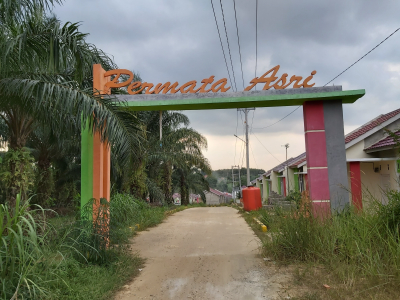 foto gerbang perumahan PERMATA ASRI