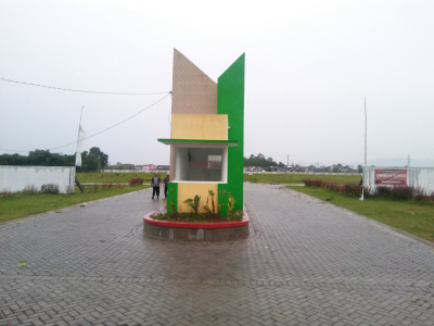 foto gerbang perumahan Kebonsari Baru