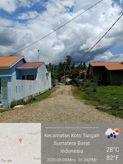 foto gerbang perumahan SARI MINANG