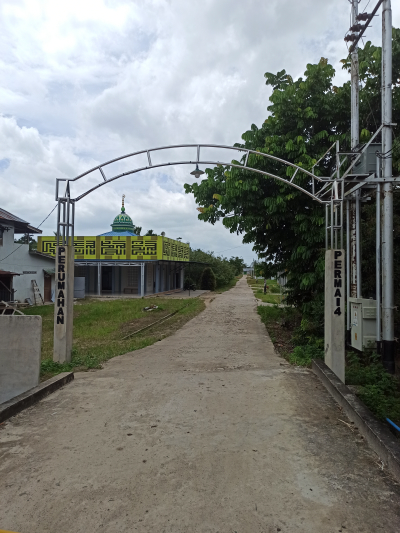 foto gerbang perumahan Permai 4