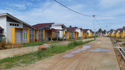foto gerbang perumahan BAIHAQI REGENCY