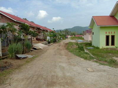 foto gerbang perumahan ZONA ASRI