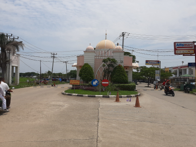 foto gerbang perumahan PURI NIRWANA RESIDENCES ( PNR )