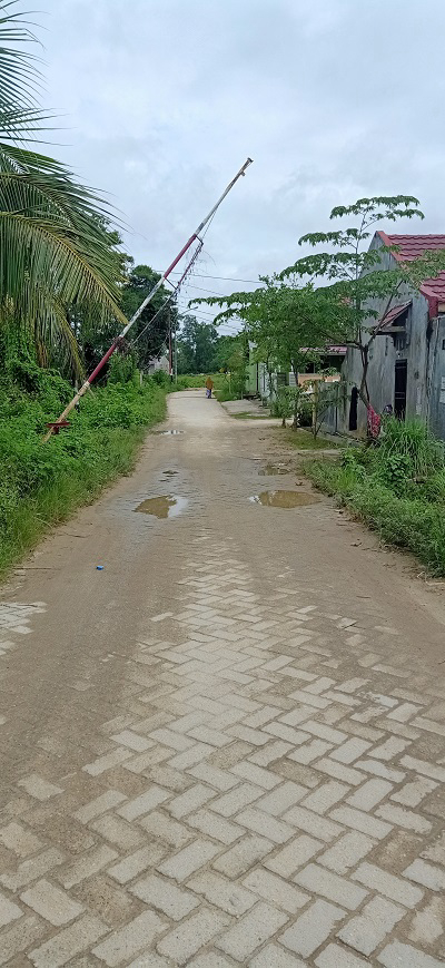 foto gerbang perumahan GRIYA BARUGA INDAH