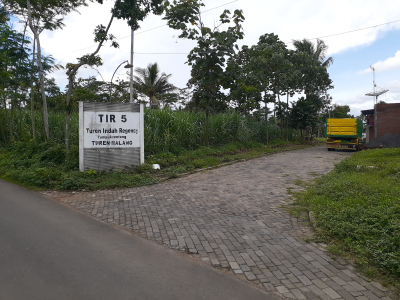 foto gerbang perumahan Turen Indah Regency