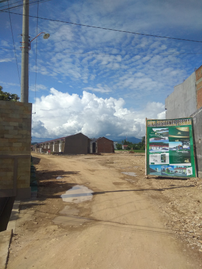 foto gerbang perumahan BINA RESIDENCE PERMAI