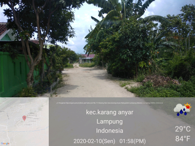 foto gerbang perumahan Permata Asri