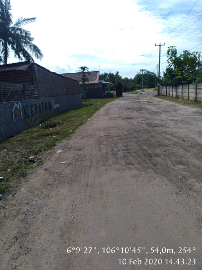 foto gerbang perumahan KEDATON GRANDE