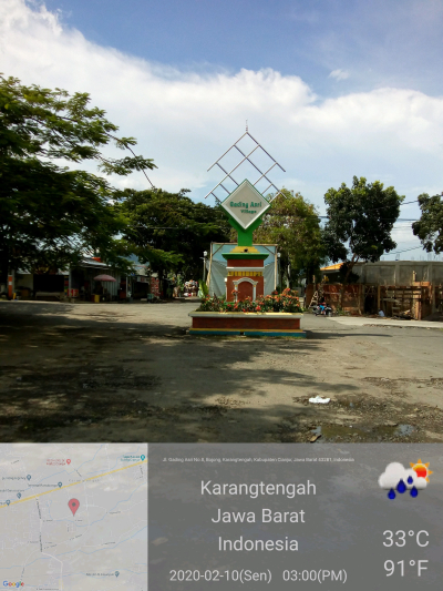 foto gerbang perumahan PERUMAHAN GADING ASRI