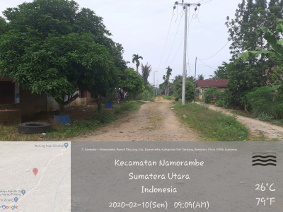 foto gerbang perumahan JOHOR MEDAN