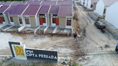 foto gerbang perumahan Griya Cipta Persada