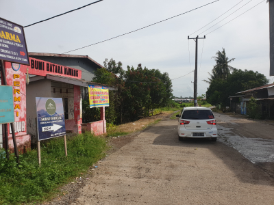 foto gerbang perumahan Bumi batara mawang permai