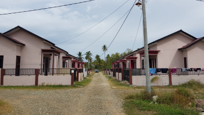 foto gerbang perumahan ARQ Griya Indah