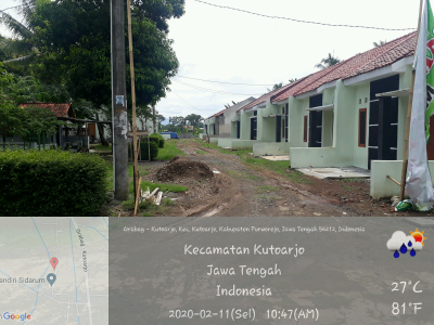 foto gerbang perumahan GRIYA SALMA SIDARUM