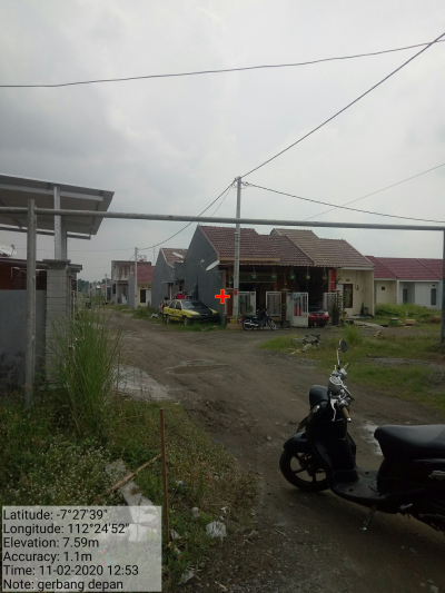 foto gerbang perumahan D'GARDEN CITY 