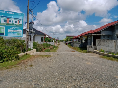 foto gerbang perumahan GRIYA LAPANG MINIMALIS