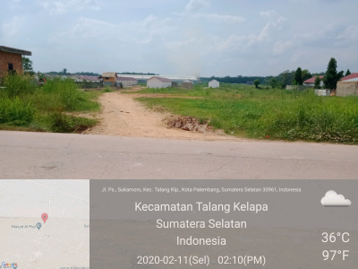 foto gerbang perumahan Muzazi Village 2