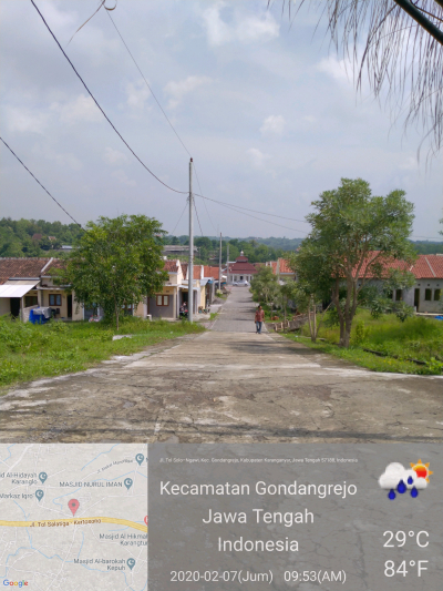 foto gerbang perumahan PERMATA REGENCY