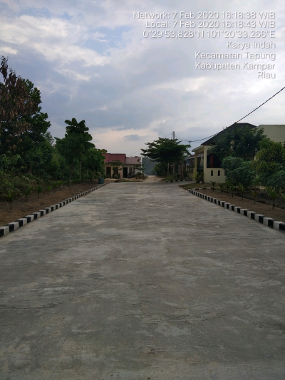 foto gerbang perumahan Villa Karya Indah Permai 2