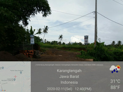 foto gerbang perumahan Istana Kembar2