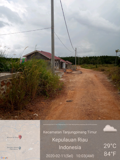 foto gerbang perumahan Kristal Valley