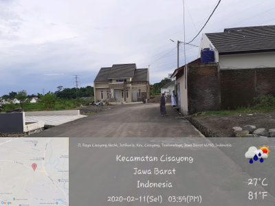 foto gerbang perumahan Kampoeng Hijrah Residence