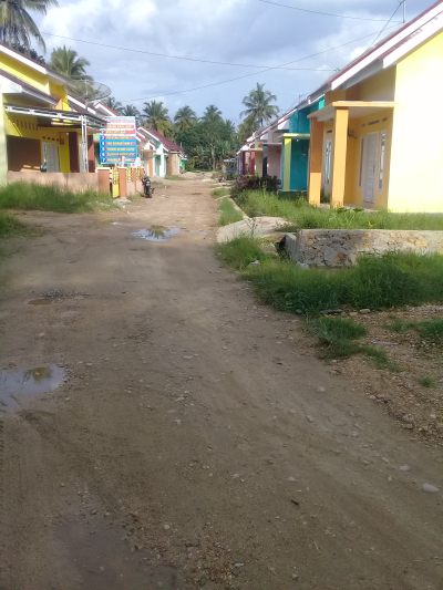 foto gerbang perumahan PADANG RAJO LAND