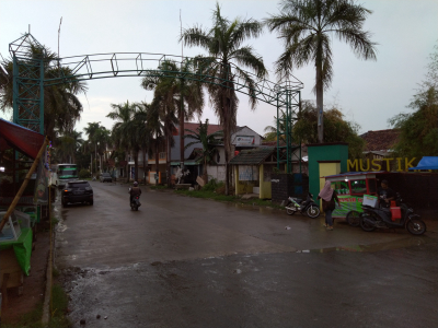foto gerbang perumahan Mustika Prakarsa Karawang (Arvee)